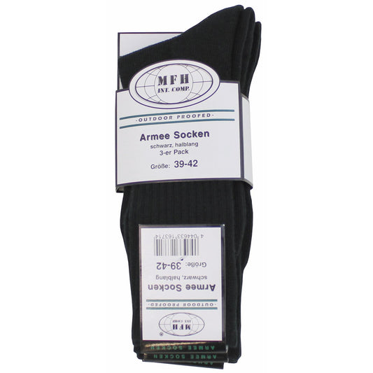 Army Socken Halblang 3er Pack