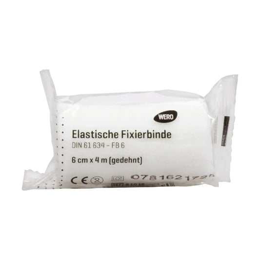 Mullbinde Elastische Fixierbinde DIN 61634 - 6 cm