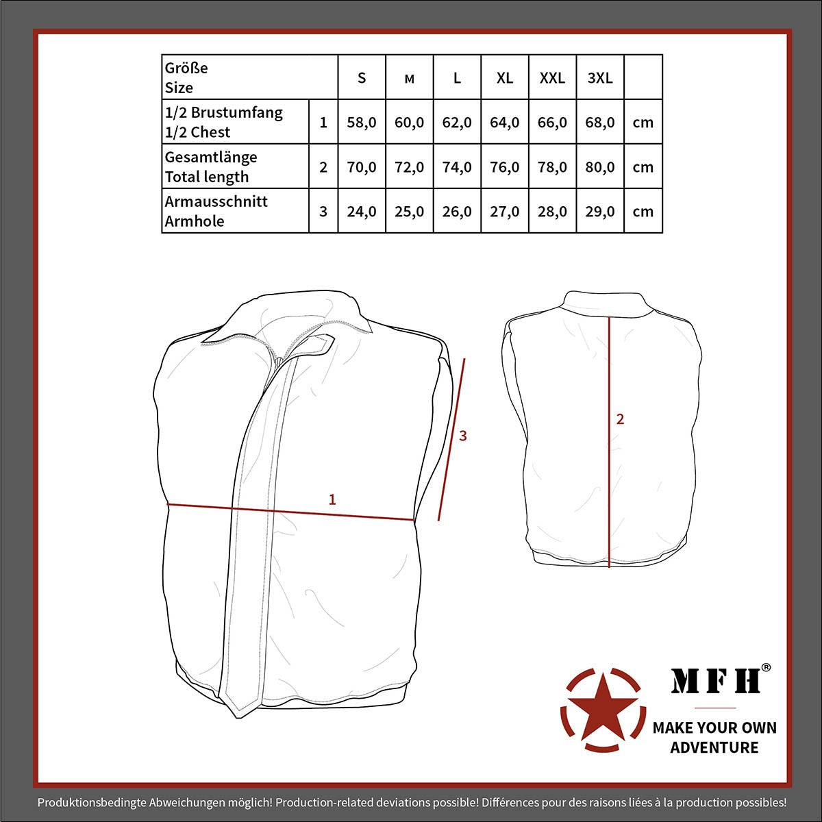 Softshell Weste Allround