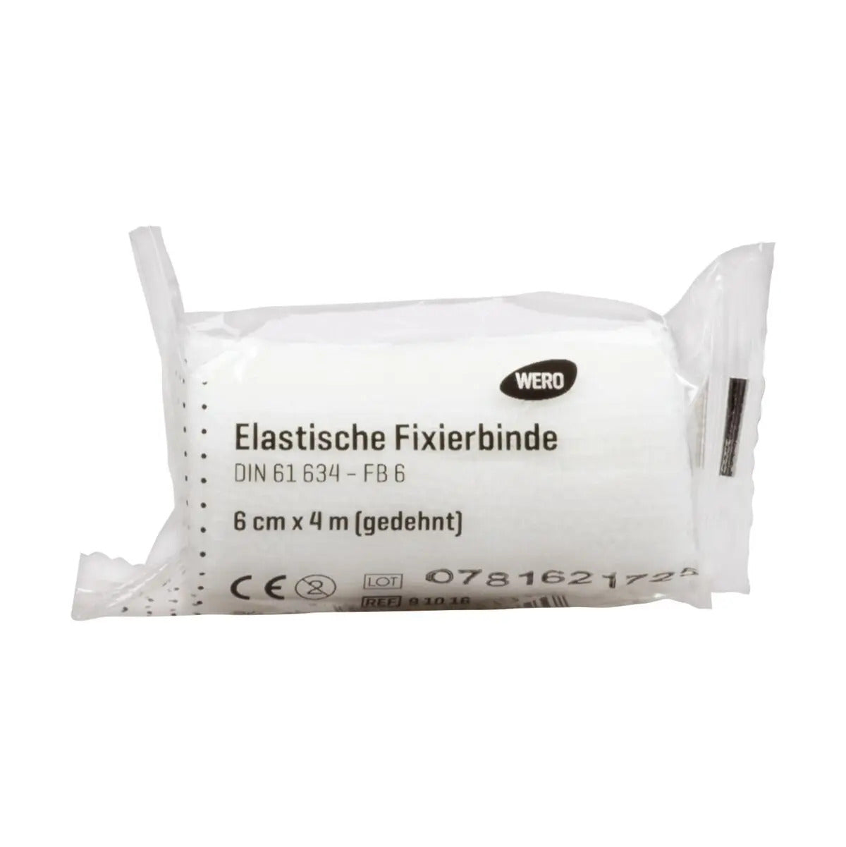 Mullbinde Elastische Fixierbinde DIN 61634 - 6 cm