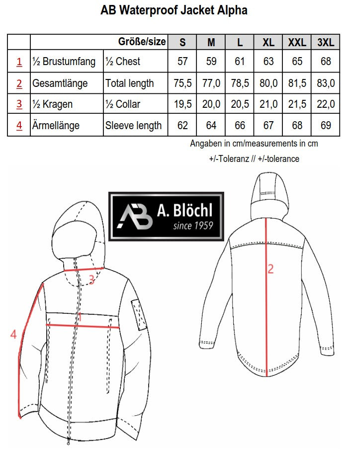 A. Blöchl AB Waterproof Jacket