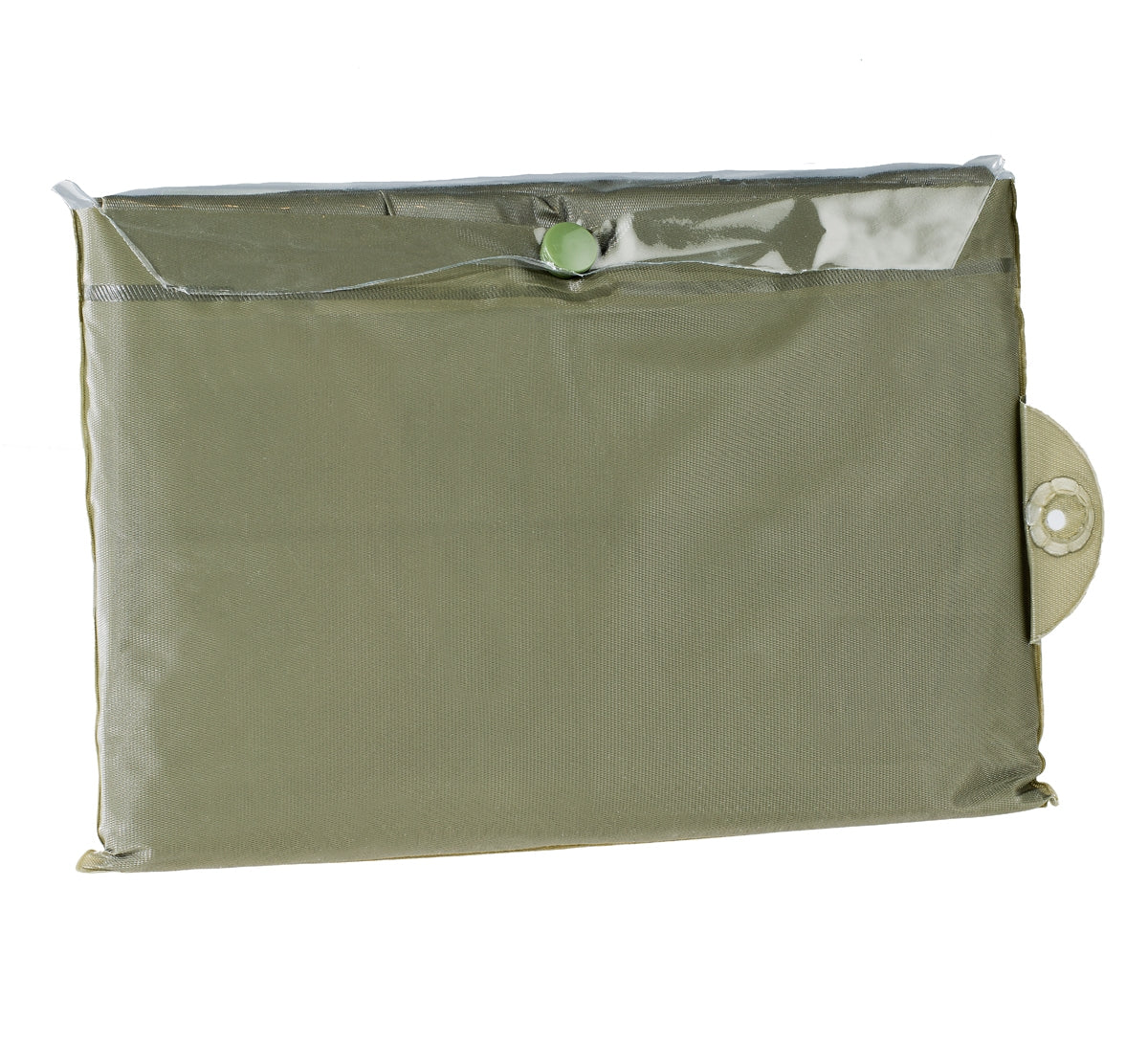 Regenponcho Oliv Vinyl