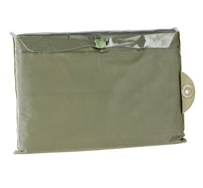 Regenponcho Oliv Vinyl