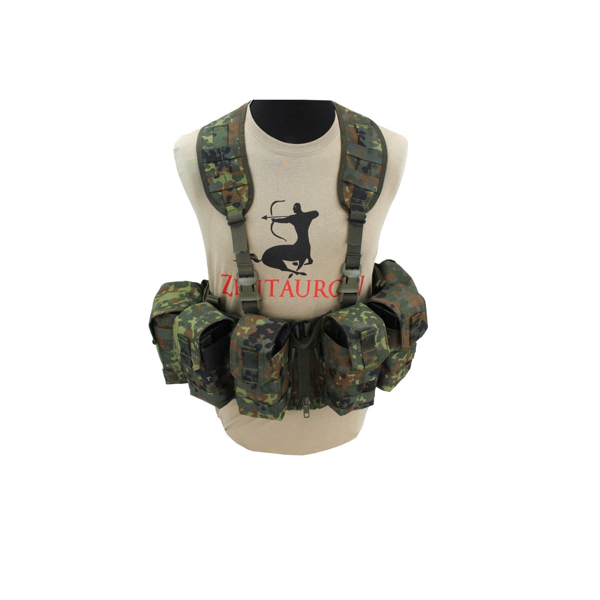 Zentauron Non Modular Split Front Chest Rig