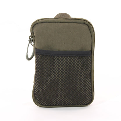 Zentauron EDC Pocket Organizer RV – Steingrau-Oliv, Vorderansicht