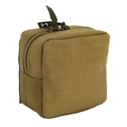 Zentauron Micro Mehrzwecktasche Klett – Coyote, Vorderansicht