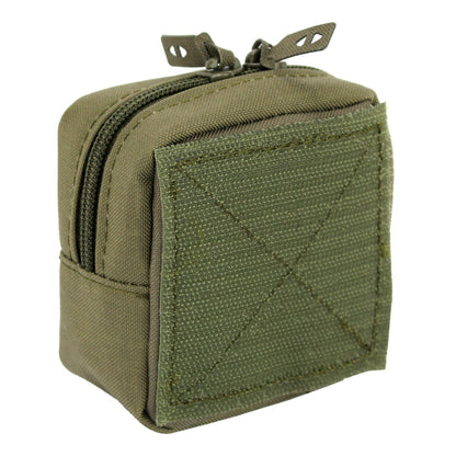 Zentauron Micro Mehrzwecktasche Klett – Steingrau-Oliv, Detailansicht 1