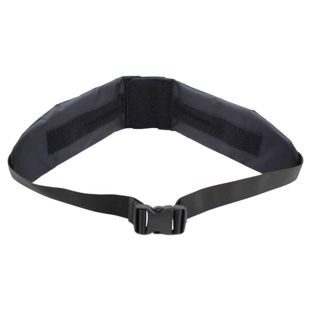 Zentauron Smartbelt ZFR gepolstert – Schwarz, Vorderansicht