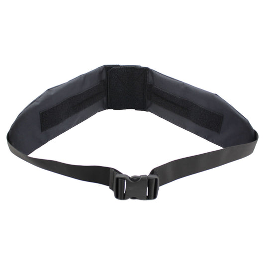 Zentauron Smartbelt ZFR gepolstert – Schwarz, Vorderansicht